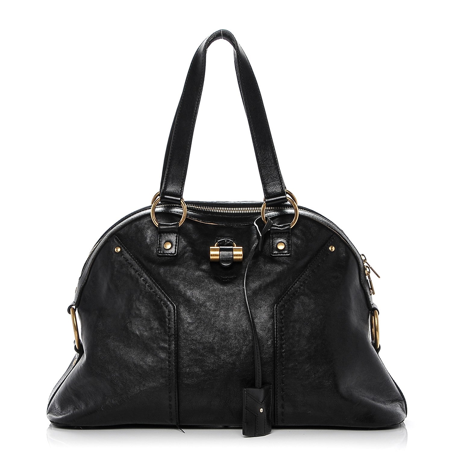 Saint Laurent Calfskin Large Muse Black 1 of 8