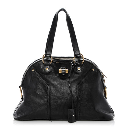 Saint Laurent Calfskin Large Muse Black 1 of 8