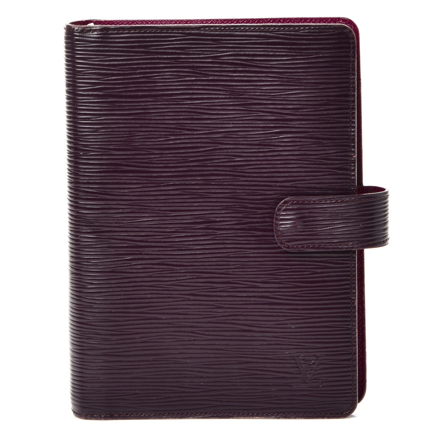 Epi Medium Ring Agenda Cover Cassis