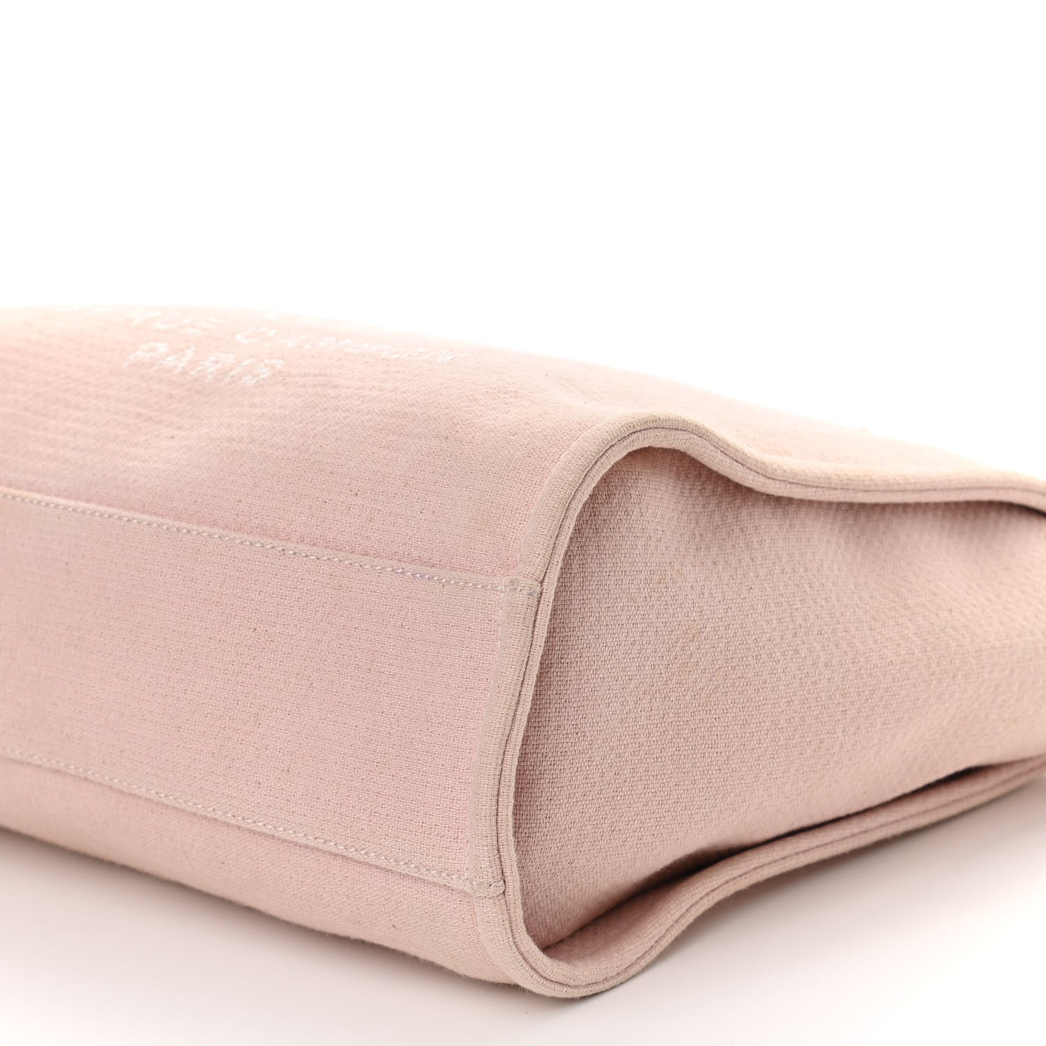 Chanel Canvas Small Deauville Tote Rose Pink 9 of 9
