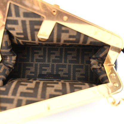 Fendi Shiny Nappa Small Fendi First Black 5 of 11