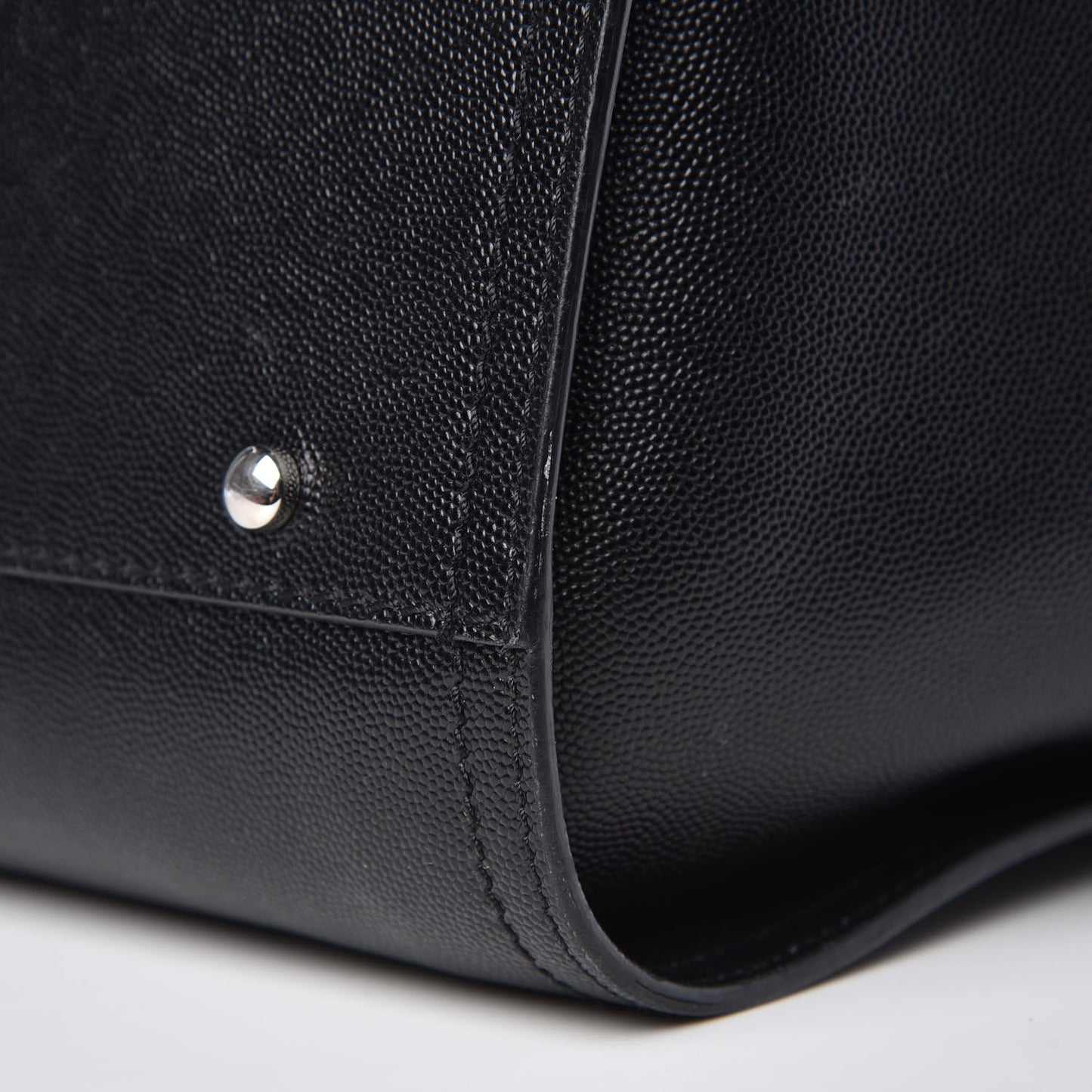 Caviar Extra Large Studded Deauville Tote Black