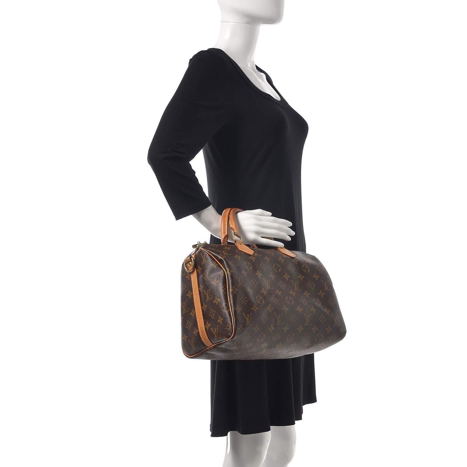 Louis Vuitton Monogram Speedy Bandouliere 30 2 of 18