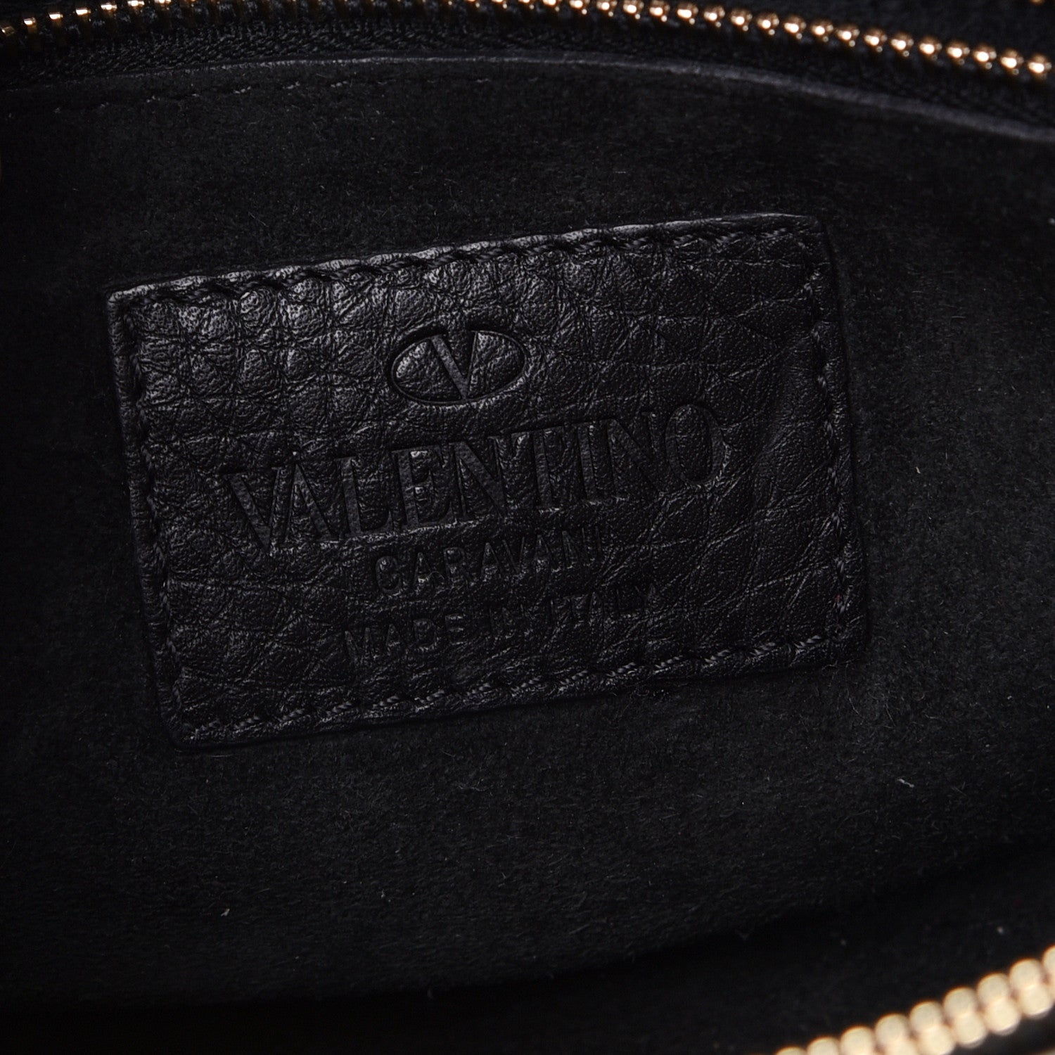 Valentino Garavani Pebbled Calfskin Small Rockstud Single Handle Flap Bag Black 6 of 11