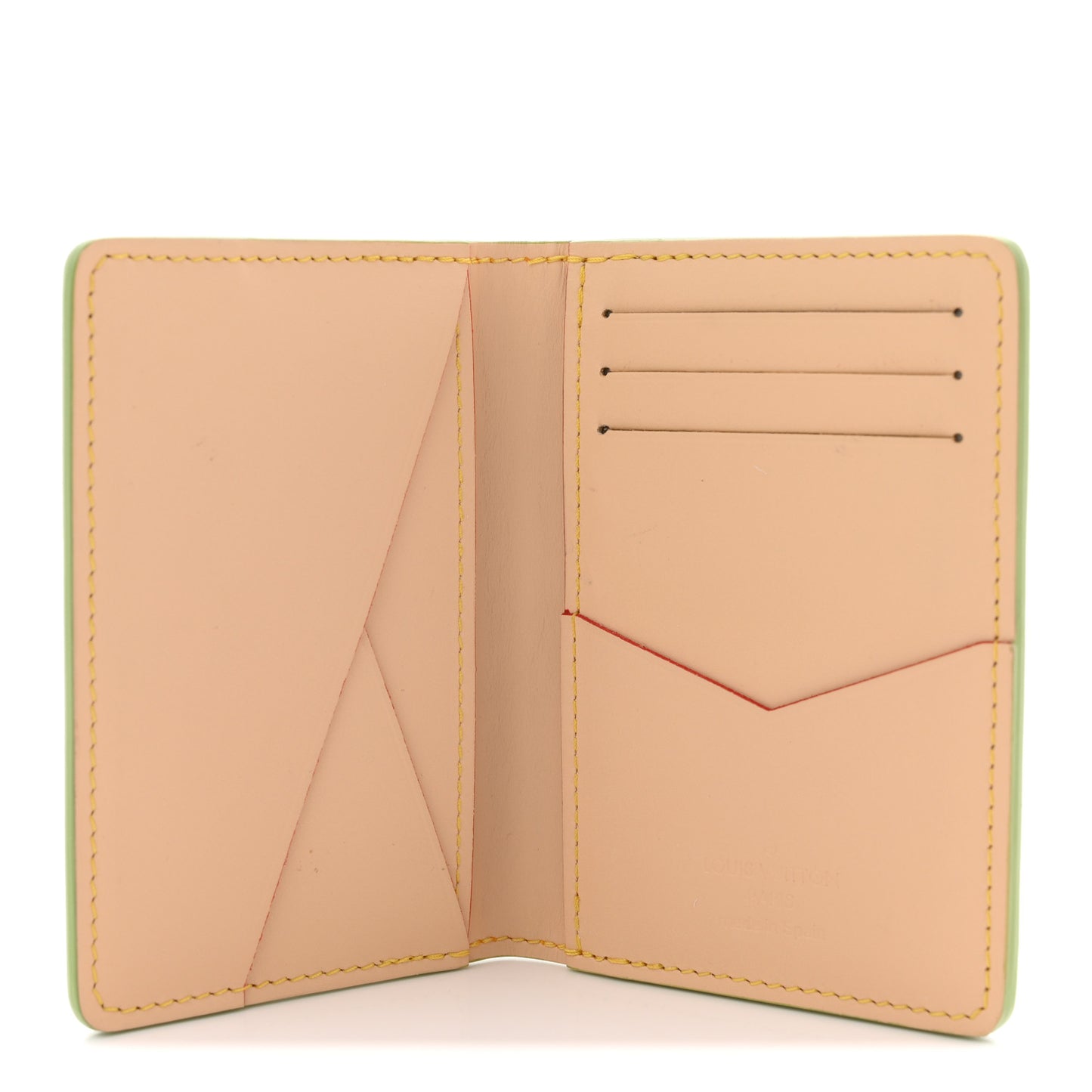 Damier Golf Pocket Organizer Green