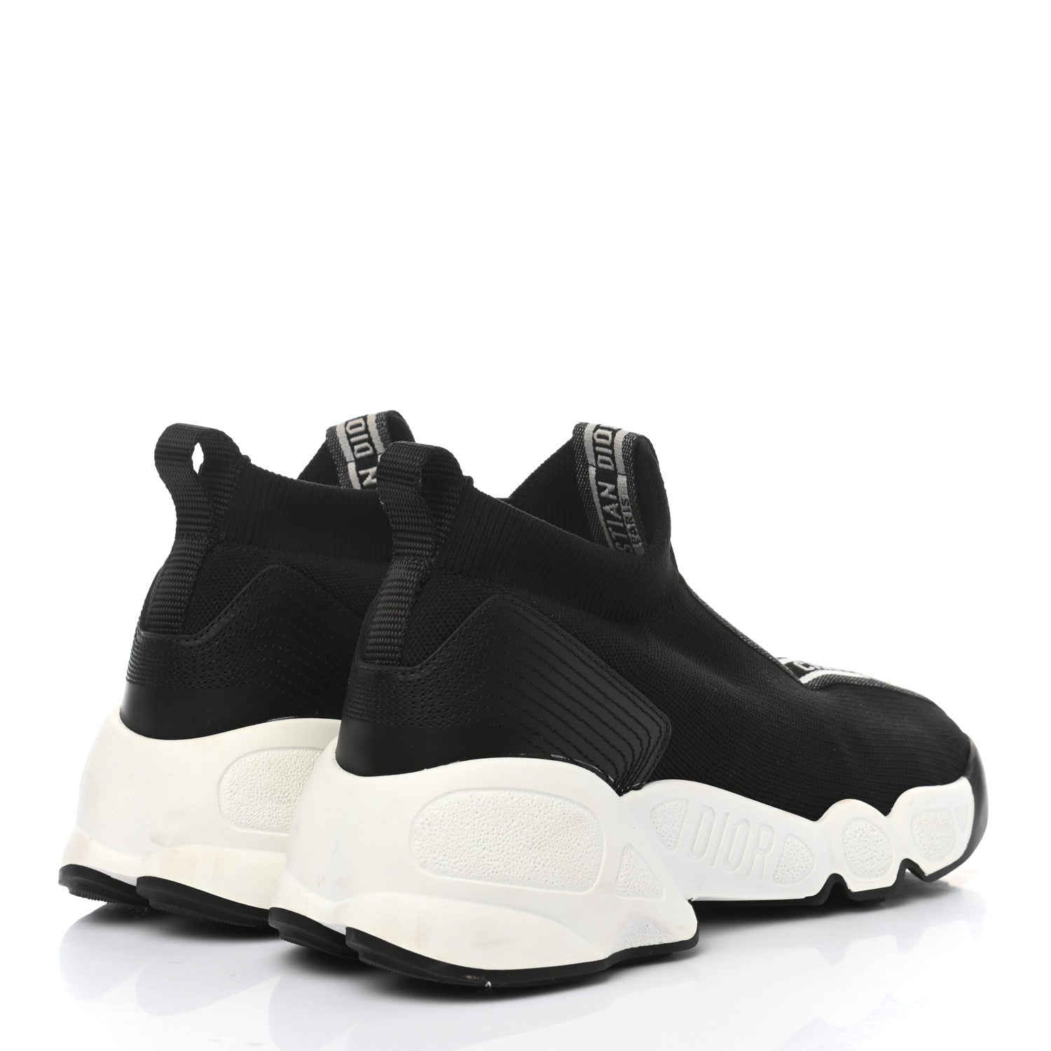 Christian Dior Technical Knit Sneakers 38 Black 4 of 11