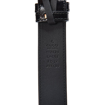 Gucci Suede Small Ophidia Belt Bag 85 34 Black 7 of 10