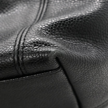 Chanel Caviar CC Shopper Tote Black 21 of 25