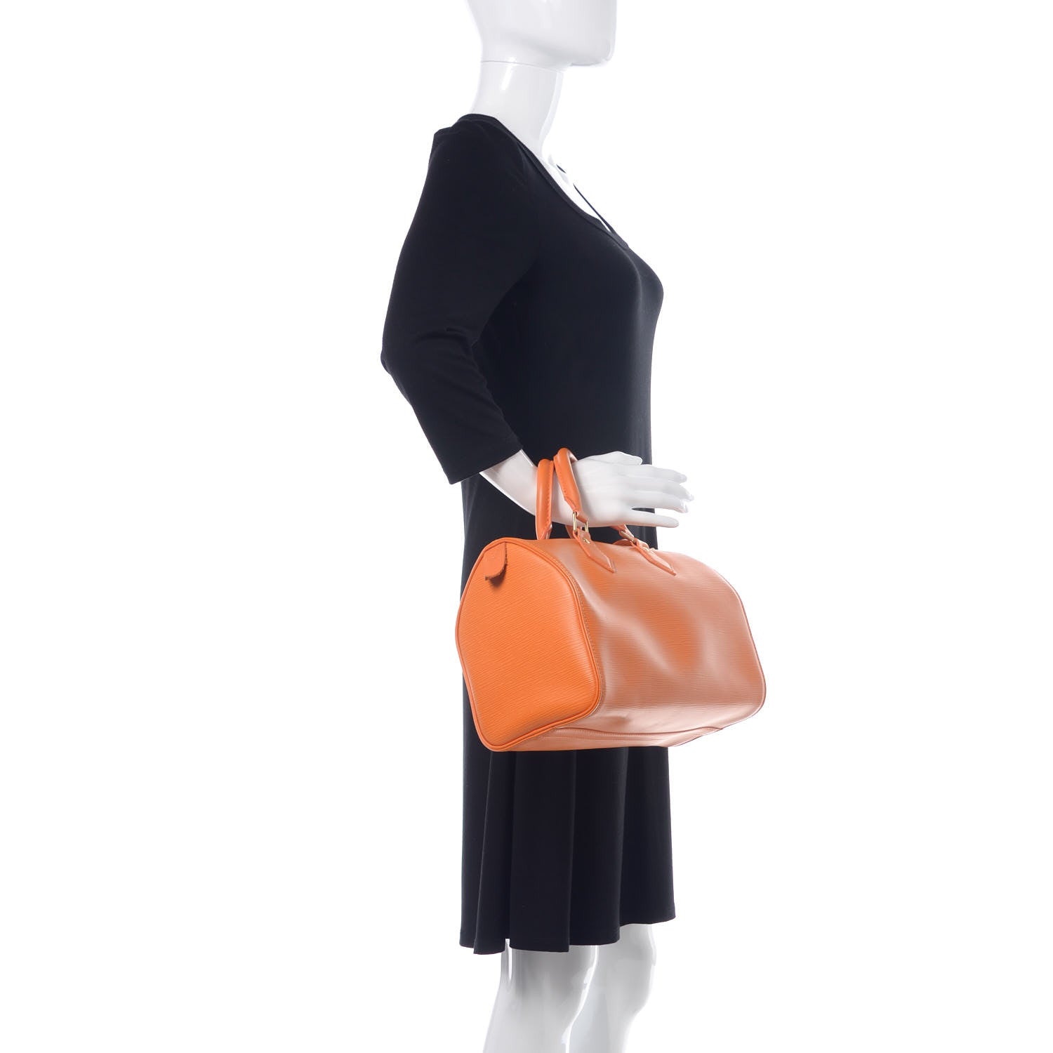 Louis Vuitton Epi Speedy 25 Mandarin 2 of 15