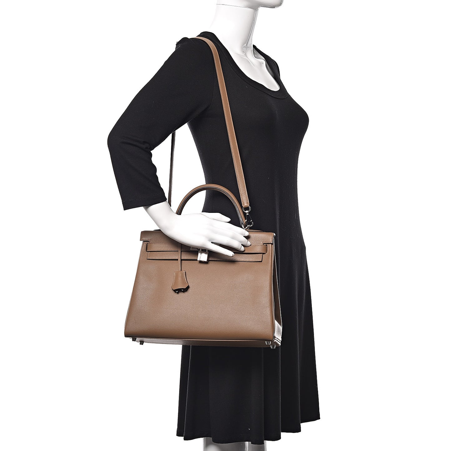 Evercolor Kelly Retourne 32 Beige De Weimar