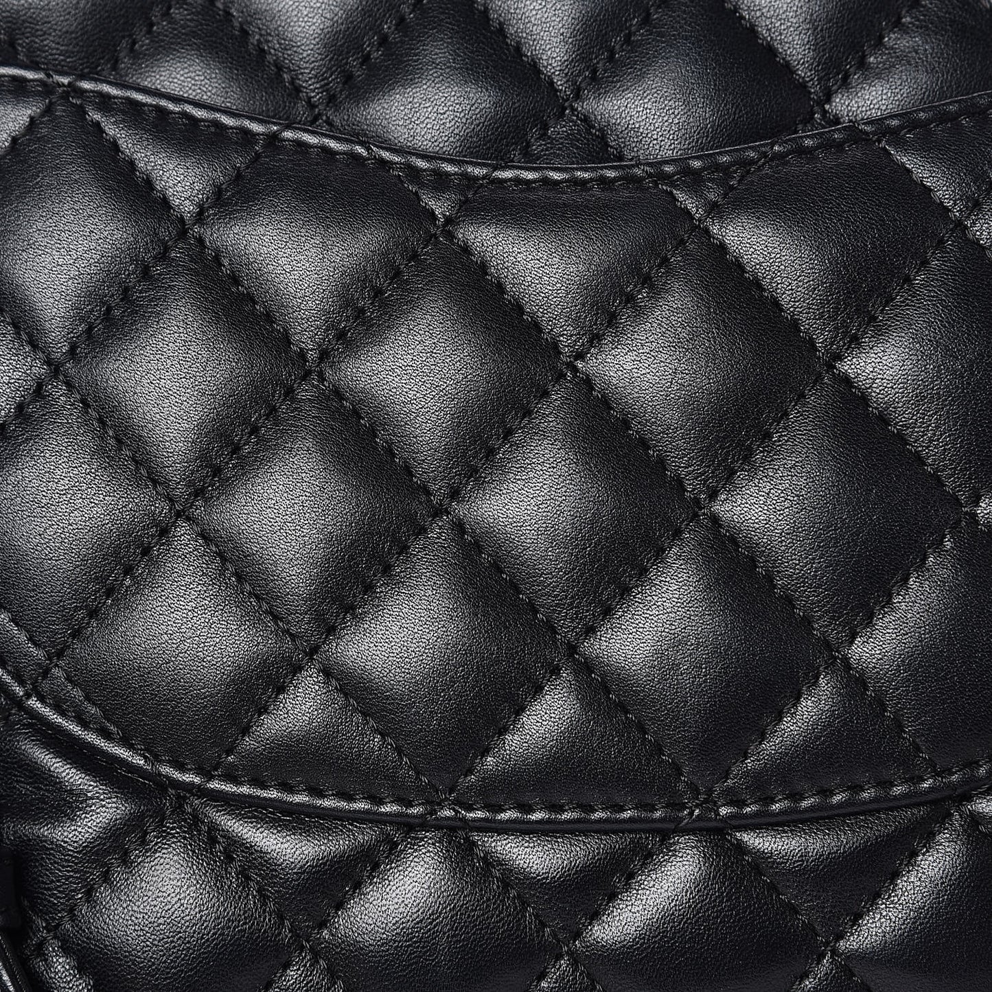 Lambskin Quilted Small Urban Spirit Backpack Black
