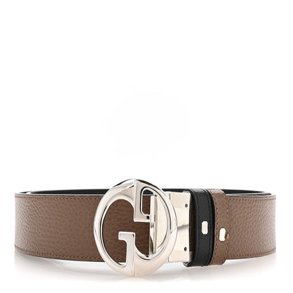 Gucci Calfskin 1973 Reversible Belt 100 40 Black Brown 2 of 7