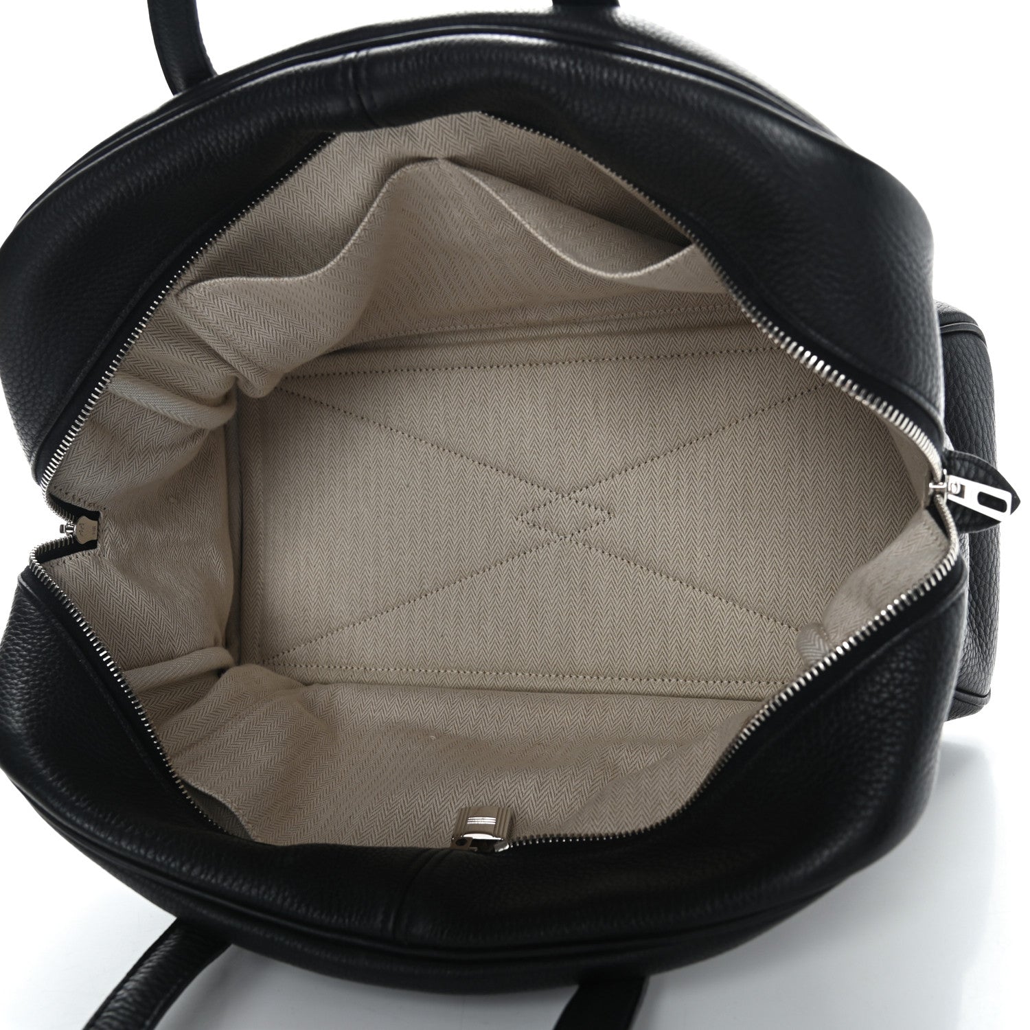 Hermes Taurillon Clemence Victoria II 35 Black 5 of 8