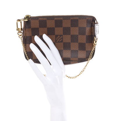 Louis Vuitton Damier Ebene Mini Pochette Accessories 2 of 7