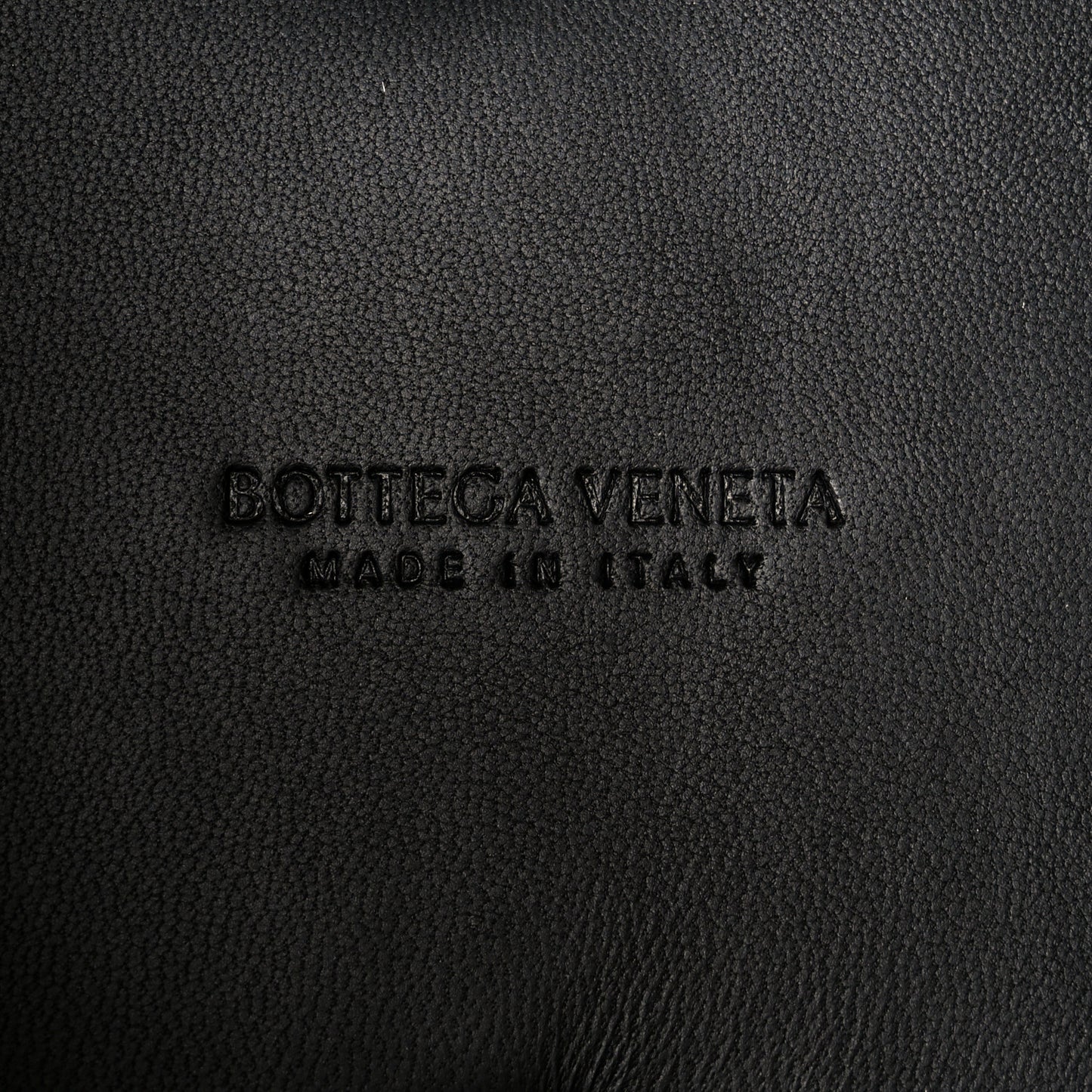 Nappa Intrecciato Small Andiamo Shoulder Bag Black