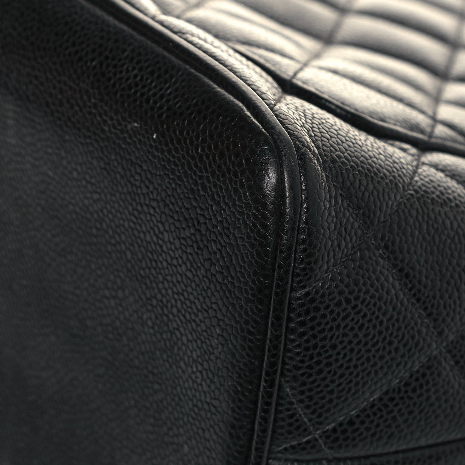 Chanel Caviar Quilted Medallion Tote Black 12 of 14