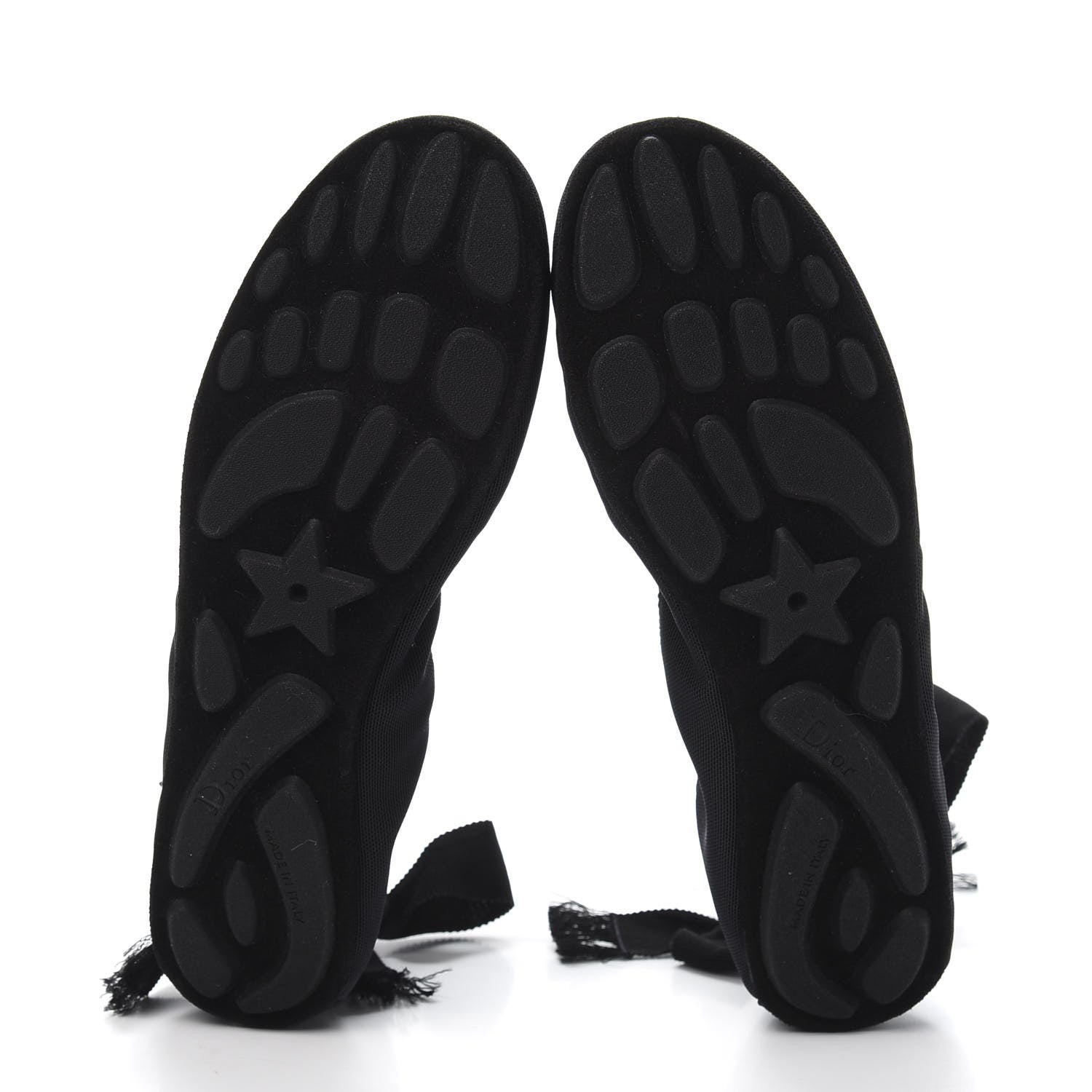 Christian Dior Micro Resille Academy Lace-Up Ballerina Flats 38 Black 5 of 9