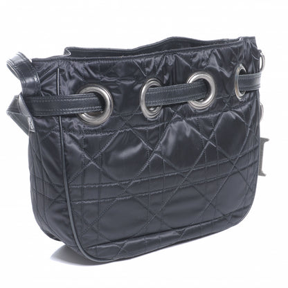 Christian Dior Nylon Cannage Drawstring Black 3 of 7