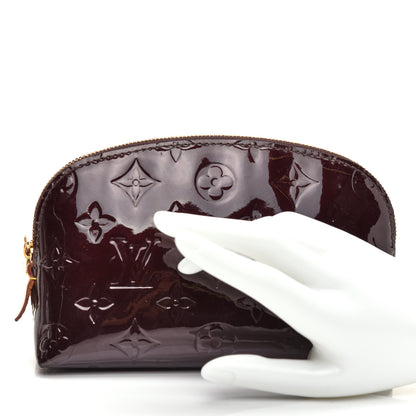 Louis Vuitton Vernis Cosmetic Pouch Amarante 2 of 8