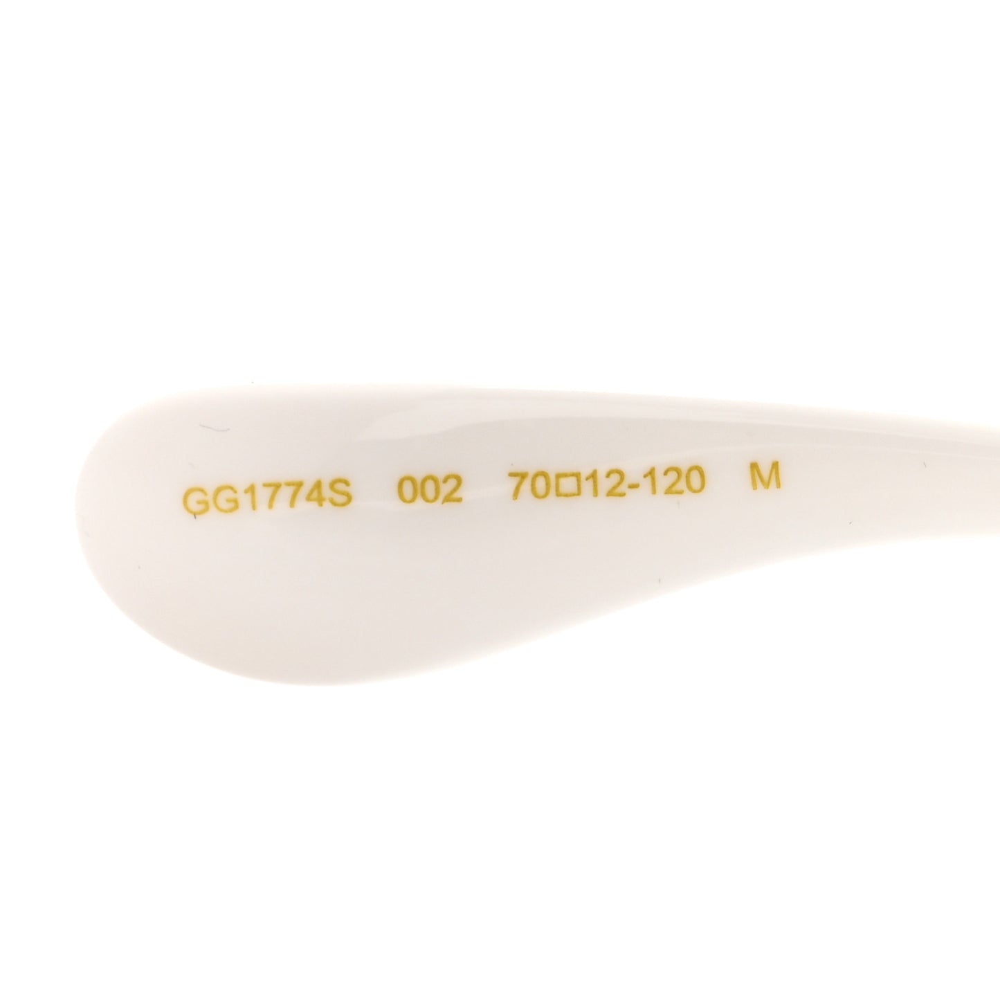 Mask Shaped Frame Sunglasses GG1774S White