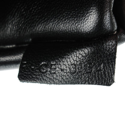 Celine Python Medium Trapeze Black 7 of 8