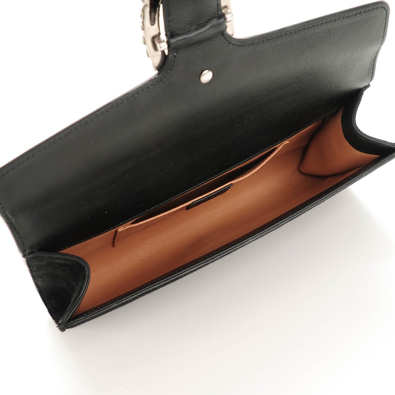 Gucci Suede Dionysus Clutch Nero Black 5 of 7