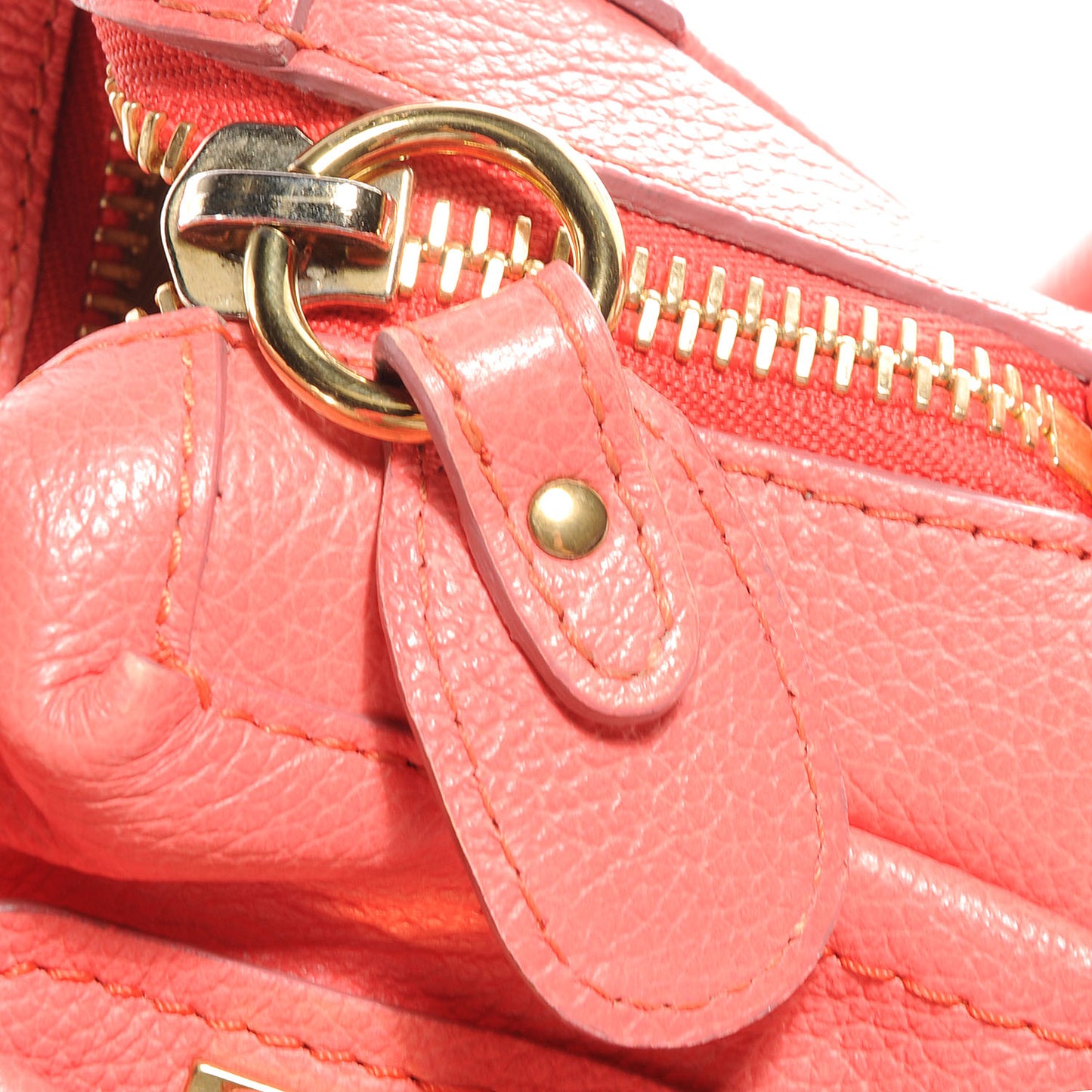 Calfskin Medium Paraty Coral