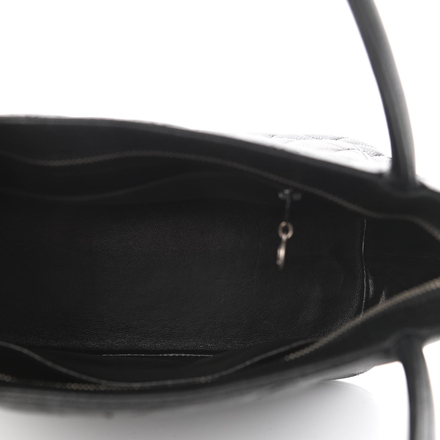 Caviar Quilted Medallion Tote Black