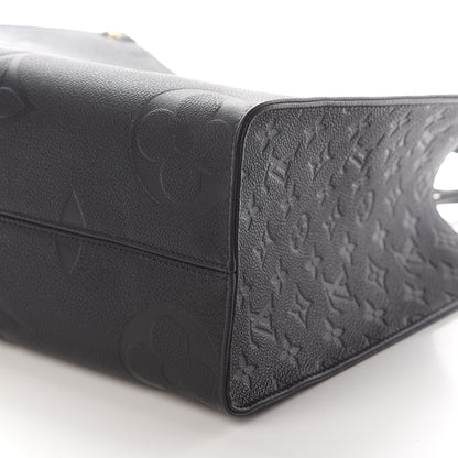 Louis Vuitton Empreinte Monogram Giant Onthego MM Black 7 of 7
