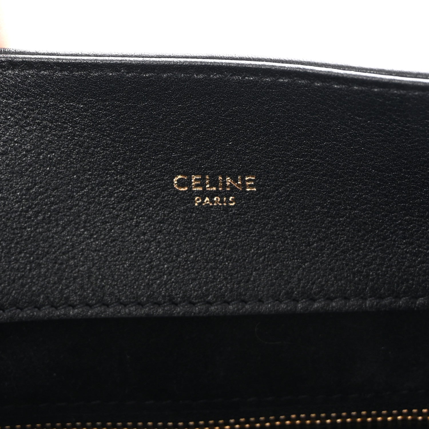 Celine Supple Calfskin Medium Appoline Black 6 of 10