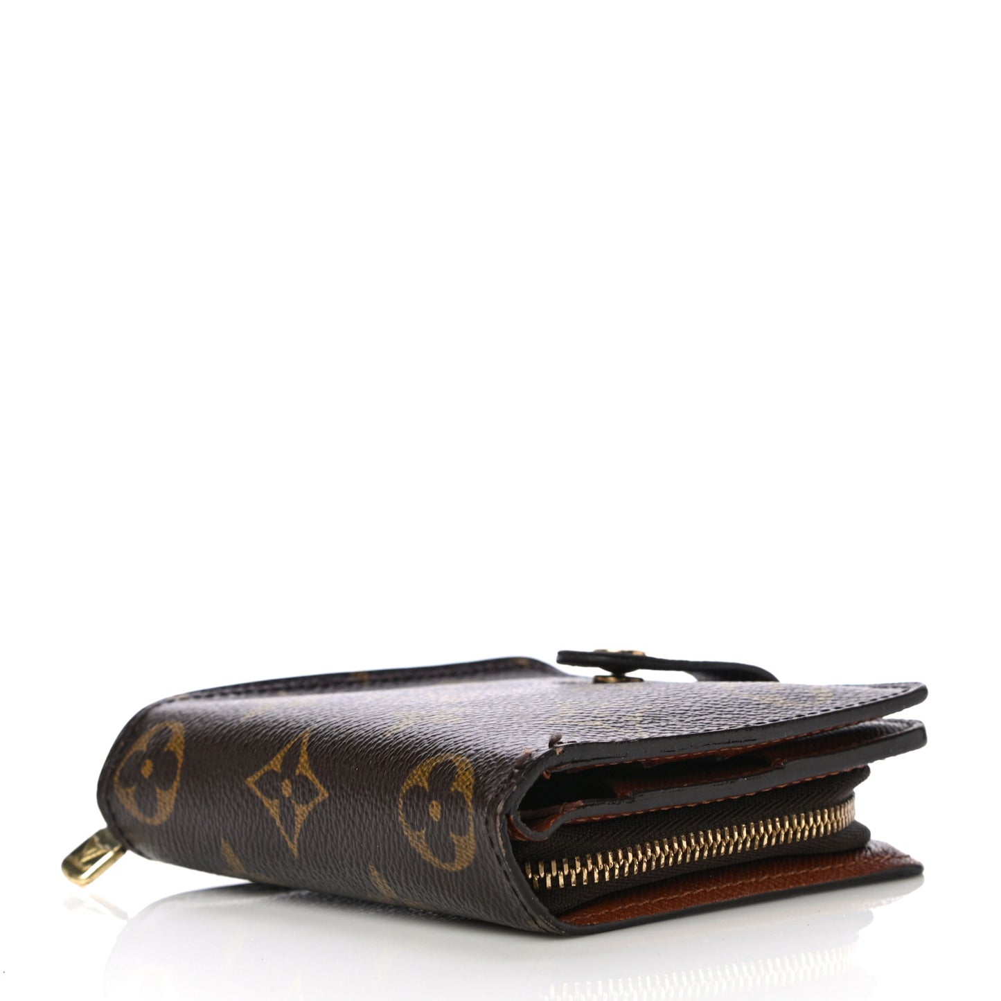 Monogram Compact Zippe Zipped Wallet