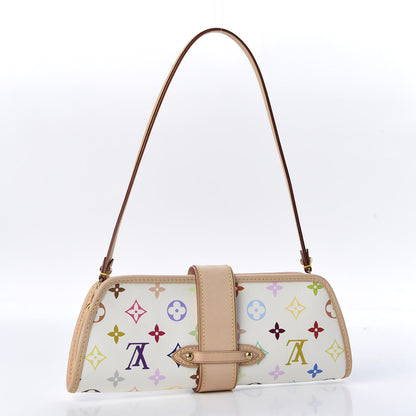 Louis Vuitton Monogram Multicolor Shirley White 2 of 8