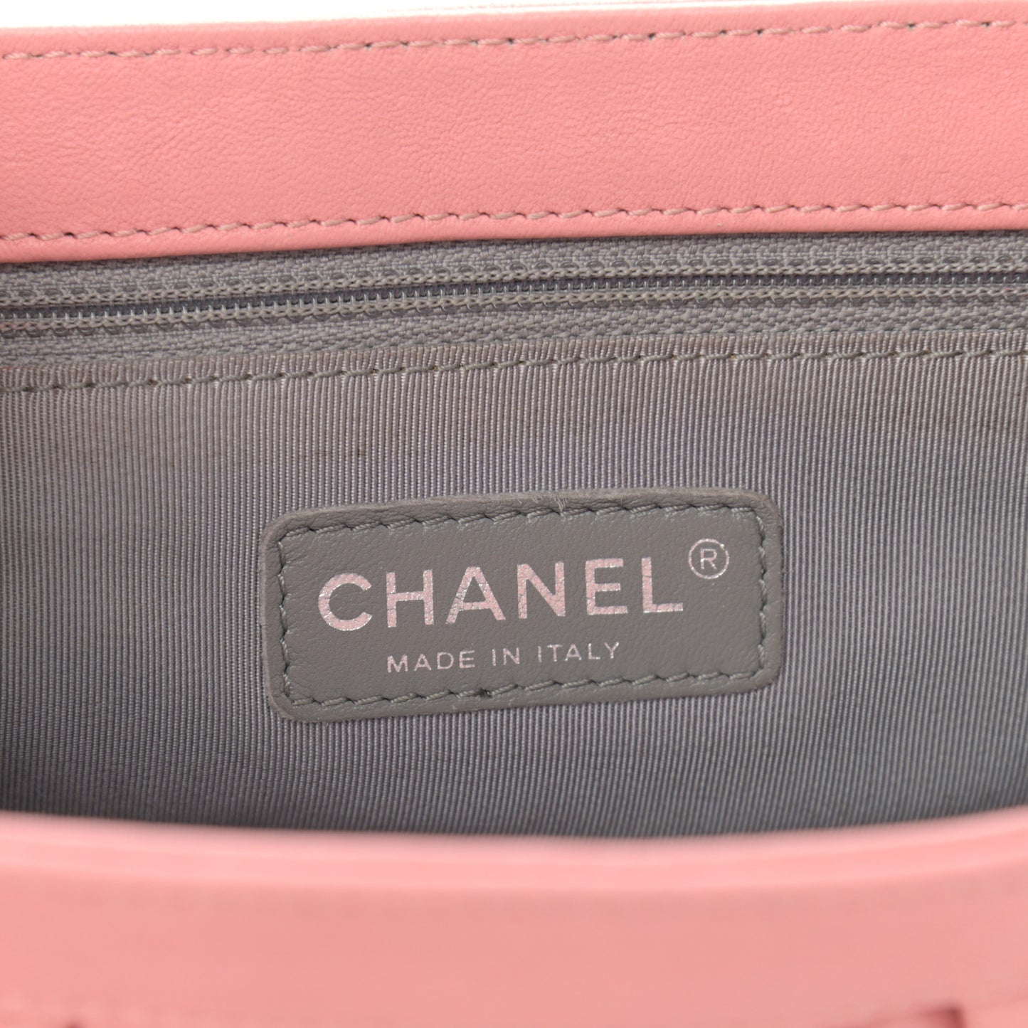 Washed Lambskin Quilted Mini Chain Around Messenger Pink