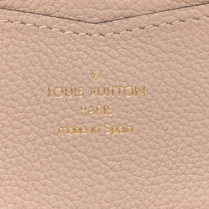 Louis Vuitton Calfskin Zippy Lockme Wallet Greige 6 of 6