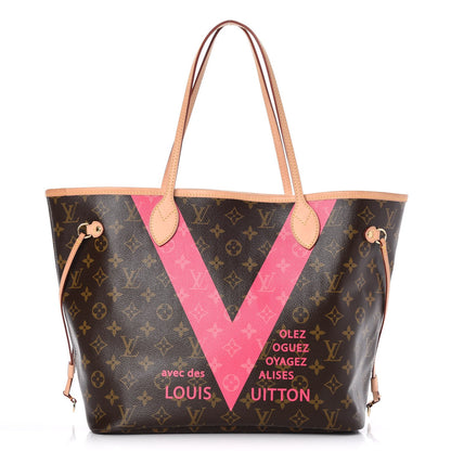 Louis Vuitton Monogram V Neverfull MM Grenade 1 of 10