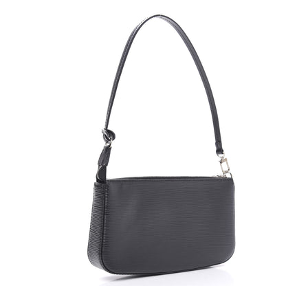 Louis Vuitton Epi Pochette Accessories NM Black 3 of 11