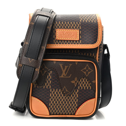 Louis Vuitton X NIGO Giant Damier Ebene Monogram Nano Amazone Messenger 1 of 10