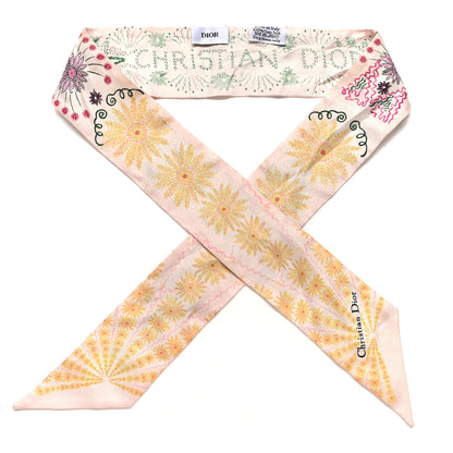 Christian Dior Silk Mitzah Scarf 1 of 8