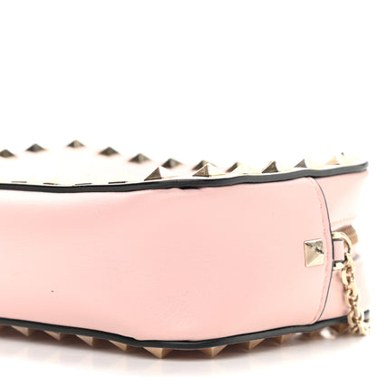 Valentino Garavani Calfskin Small Rockstud Chain Camera Crossbody Bag Loto 10 of 10