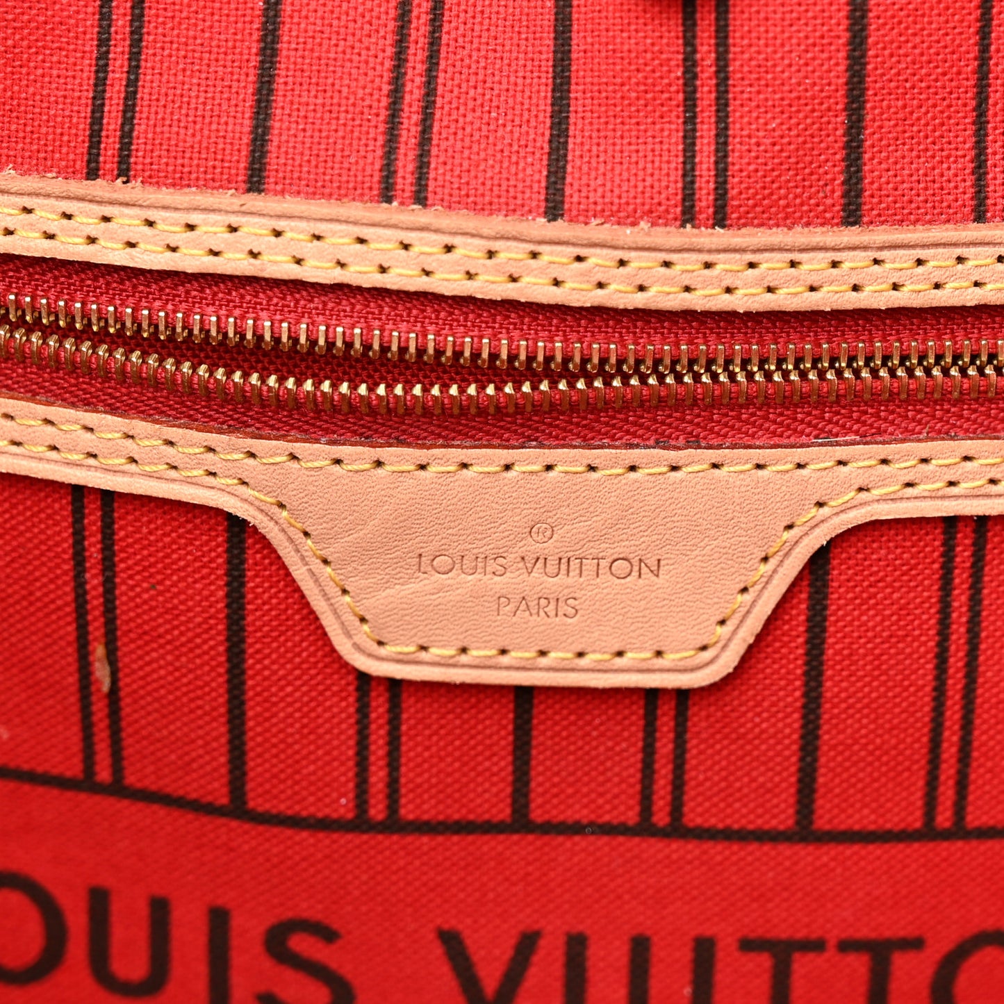 Monogram Neo Neverfull MM Cherry