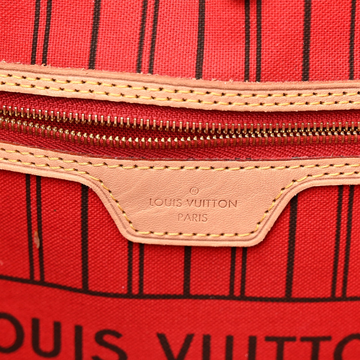 Louis Vuitton Monogram Neo Neverfull MM Cherry 7 of 12