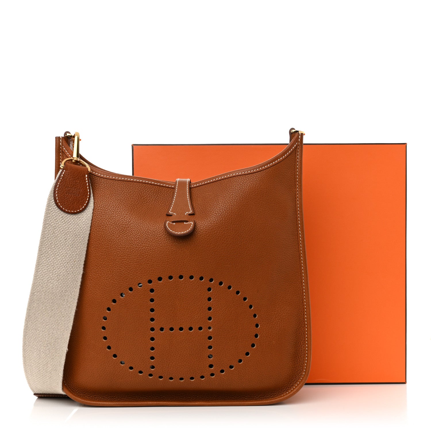 Hermes Barenia Evelyne III PM  Fauve 12 of 12