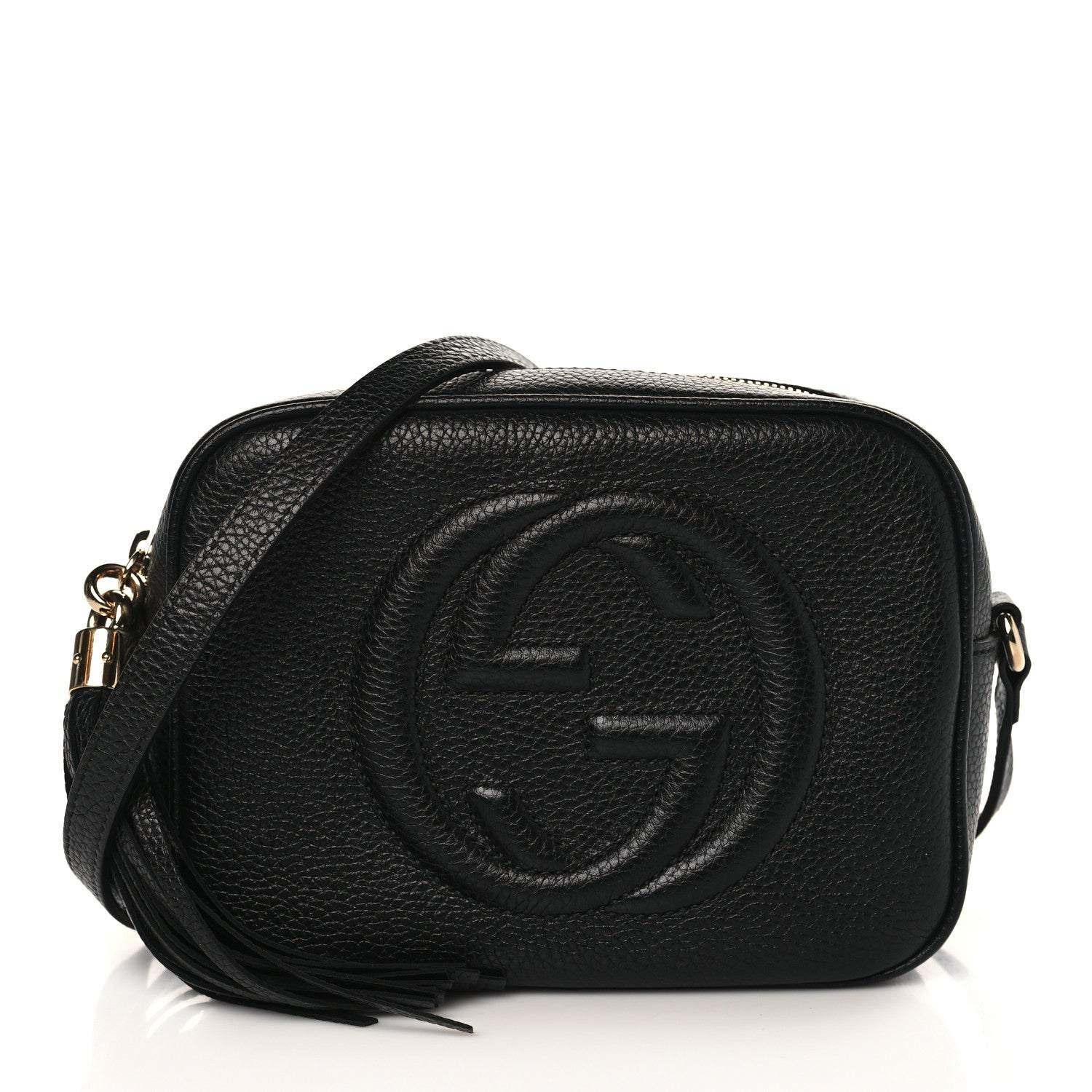 Gucci Pebbled Calfskin Small Soho Disco Bag Black 1 of 9