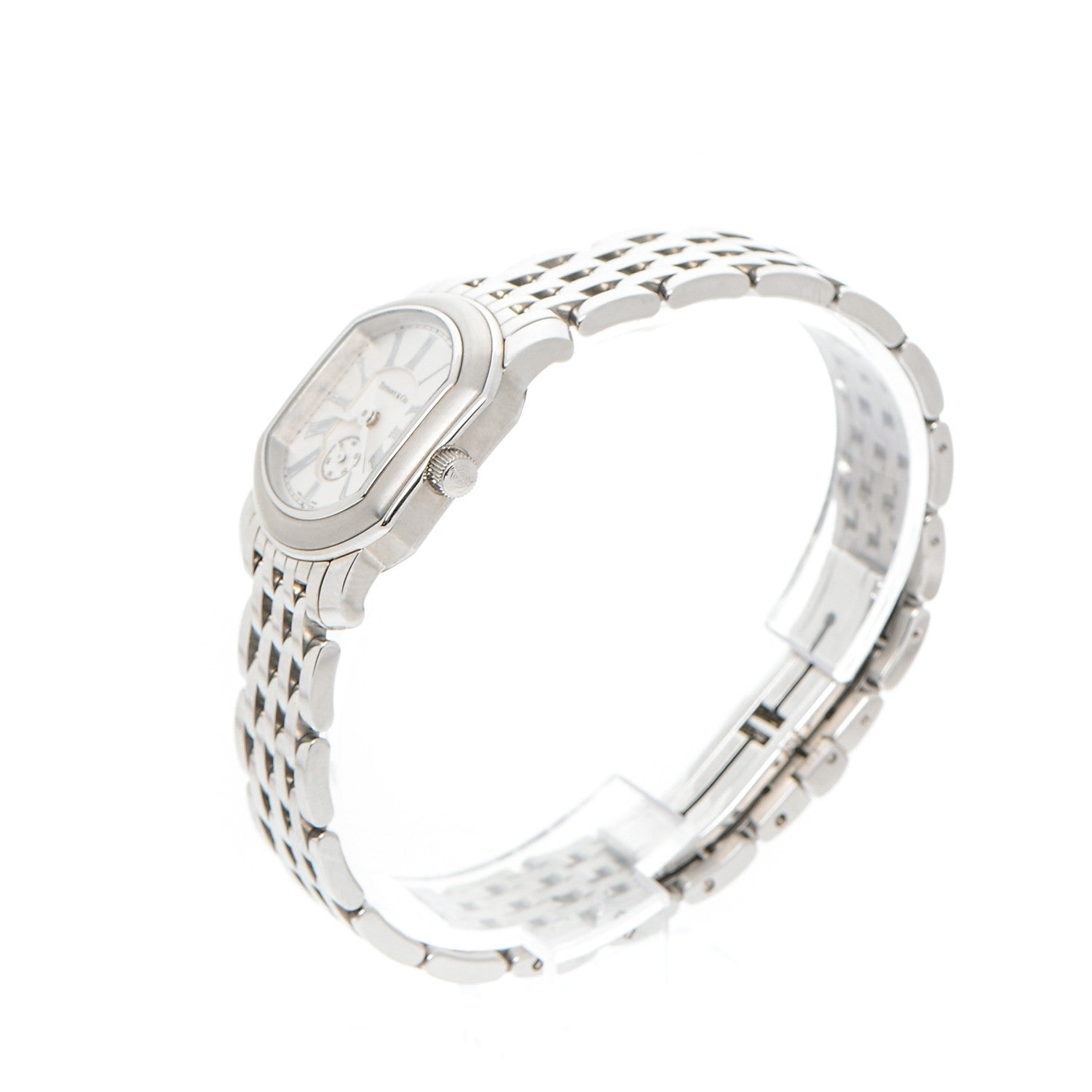 Tiffany Stainless Steel 24mm Mark Coupe Resonator Quartz Watch 3 of 8