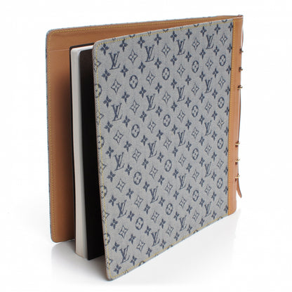 Louis Vuitton Mini Monogram Vendredi Blue 3 of 7