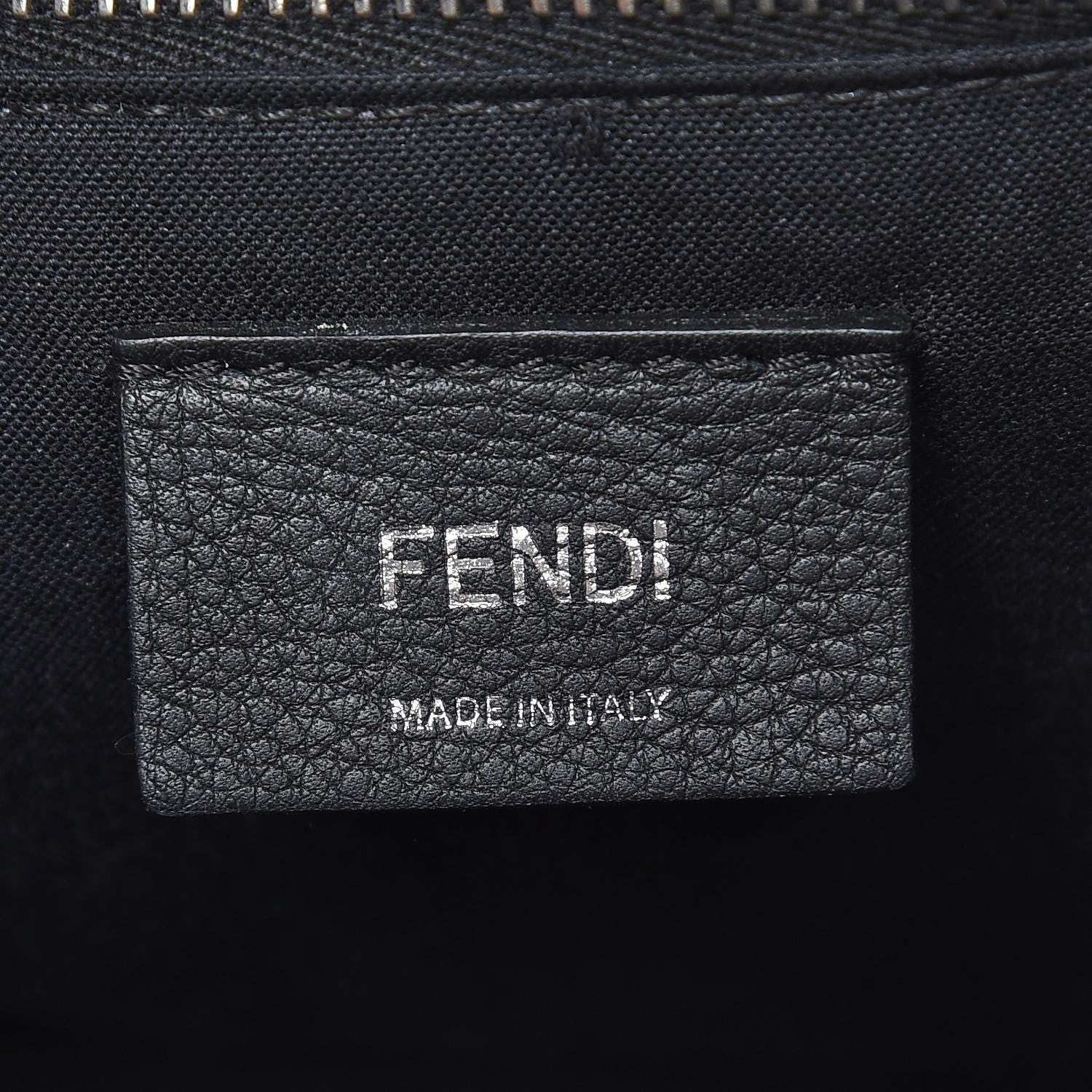 Fendi Vitello Dolce 4 Color Large By The Way Boston Bag Black Multicolor 8 of 11