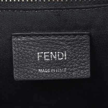 Fendi Vitello Dolce 4 Color Large By The Way Boston Bag Black Multicolor 8 of 11