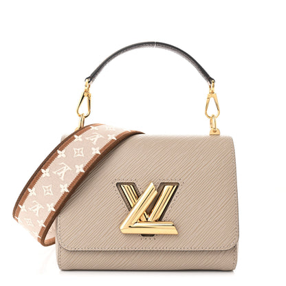 Louis Vuitton Epi Twist Top Handle Shoulder Bag PM Griege 1 of 10