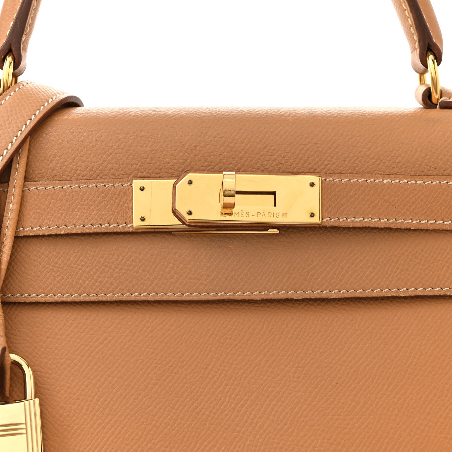 Hermes Courchevel Kelly Sellier 28 Sable 8 of 17