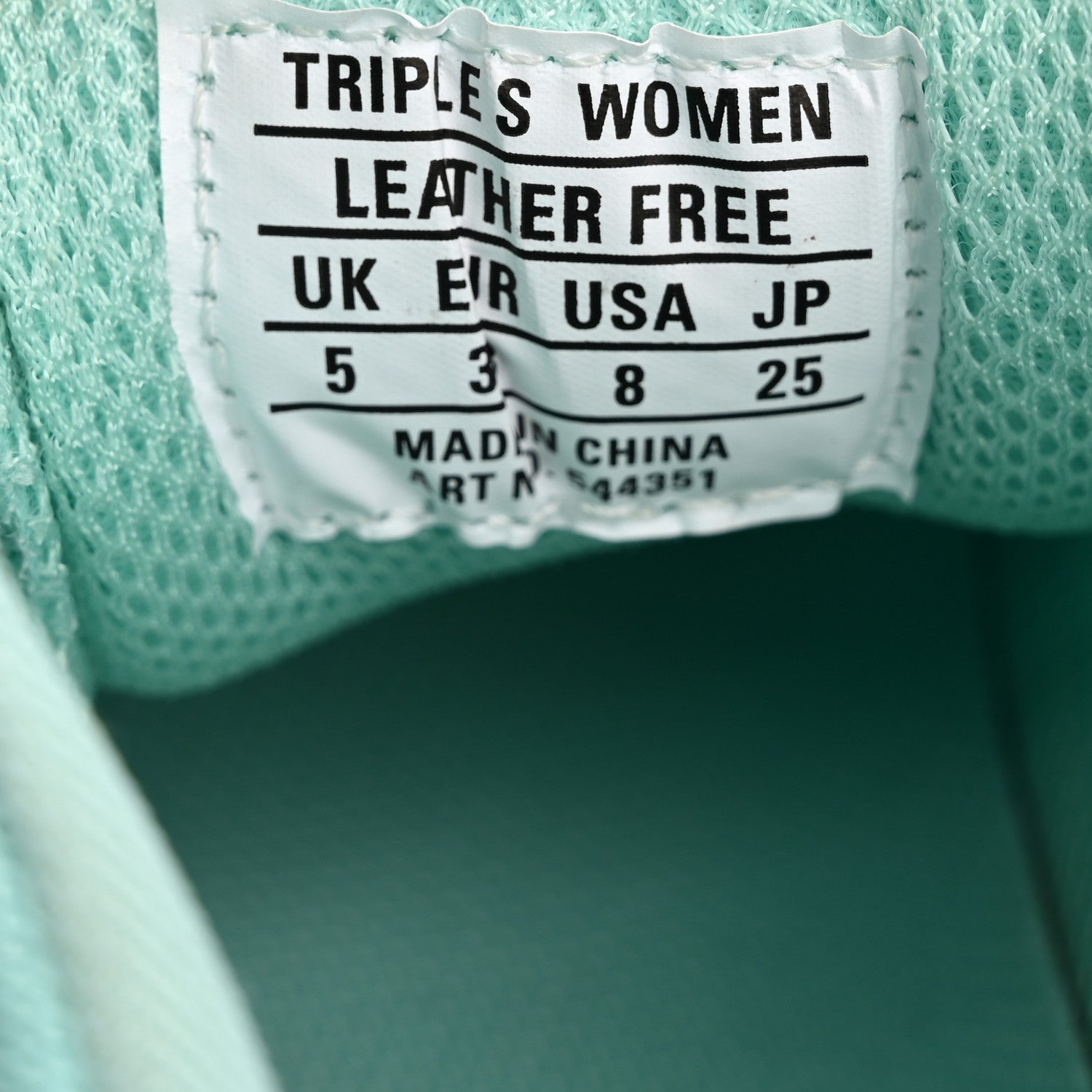 Balenciaga Fabric Mesh Clear Sole Womens Triple S Sneakers 38 Mint 8 of 9